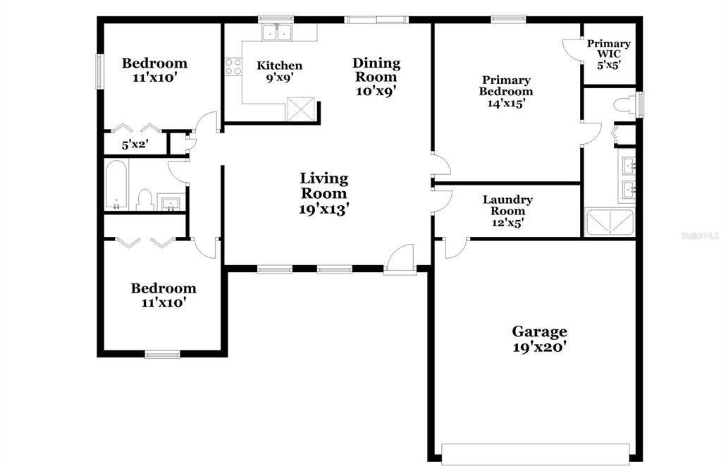 For Rent: $2,315 (3 beds, 2 baths, 1269 Square Feet)