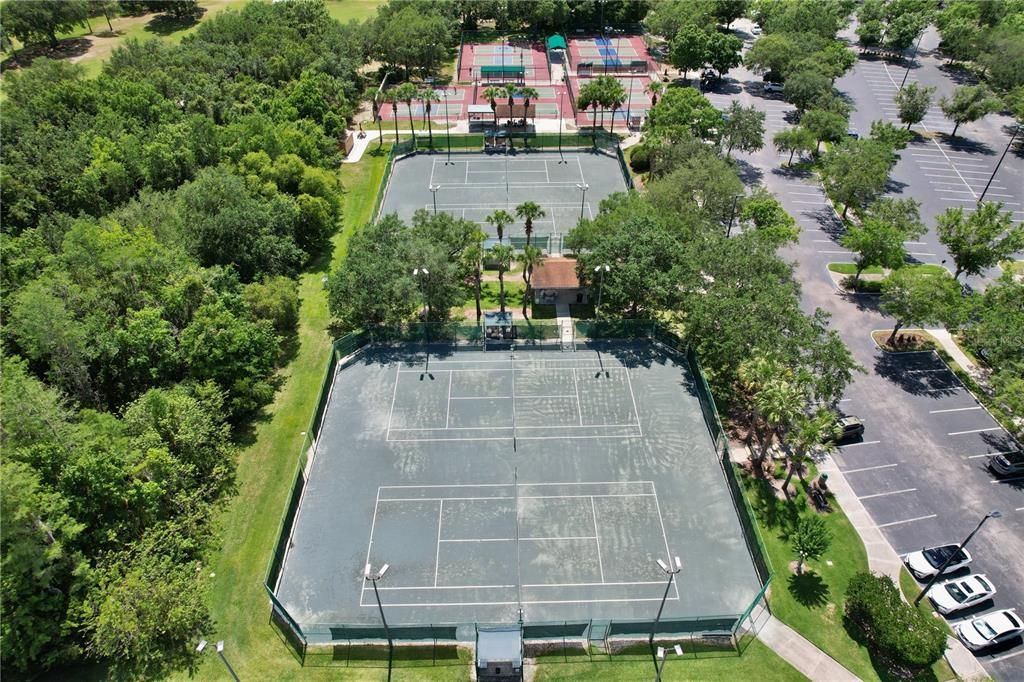 Tennis courts