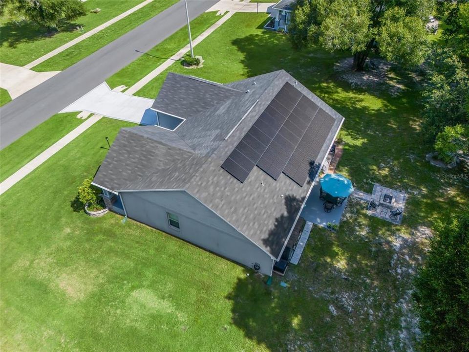 SOLAR PANELS ON ROOF