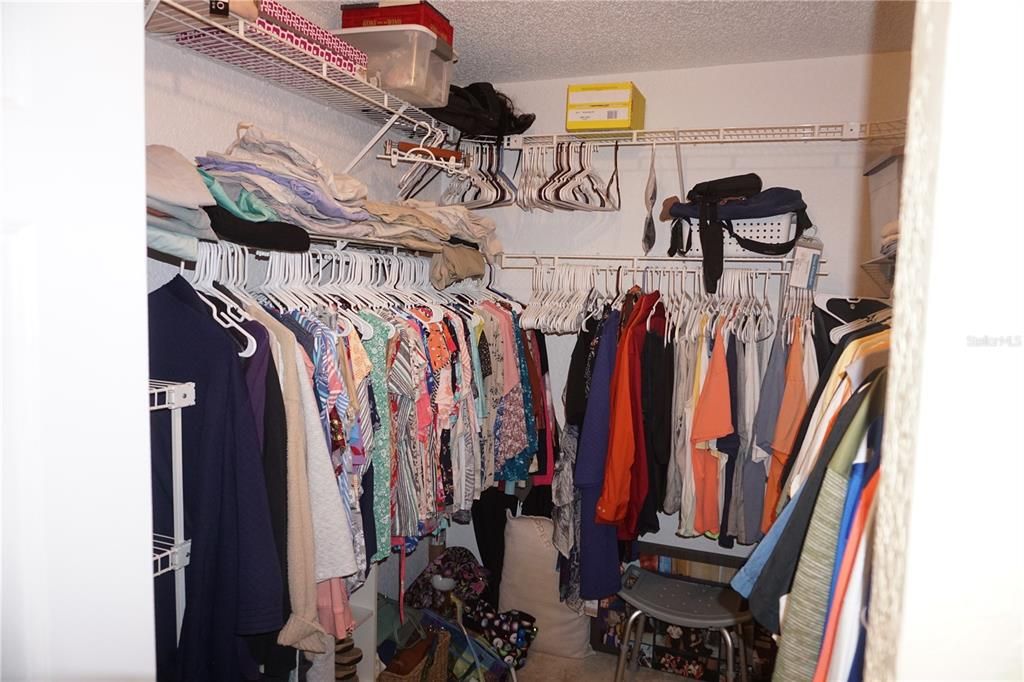 LARGE WALK IN CLOSET