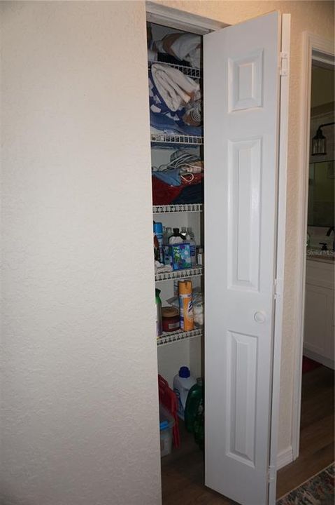 CLOSET IN HALLWAY