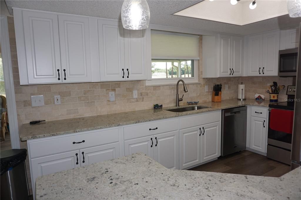 Kitchen with NEW cabinets