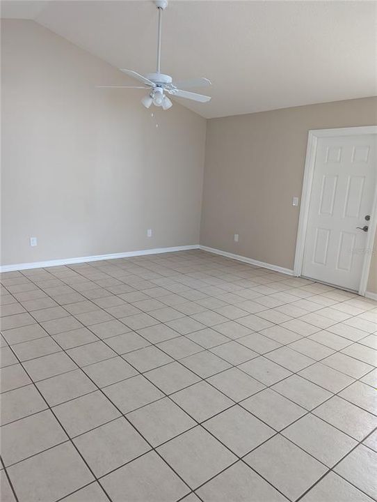 Another view of the living room from the dining room