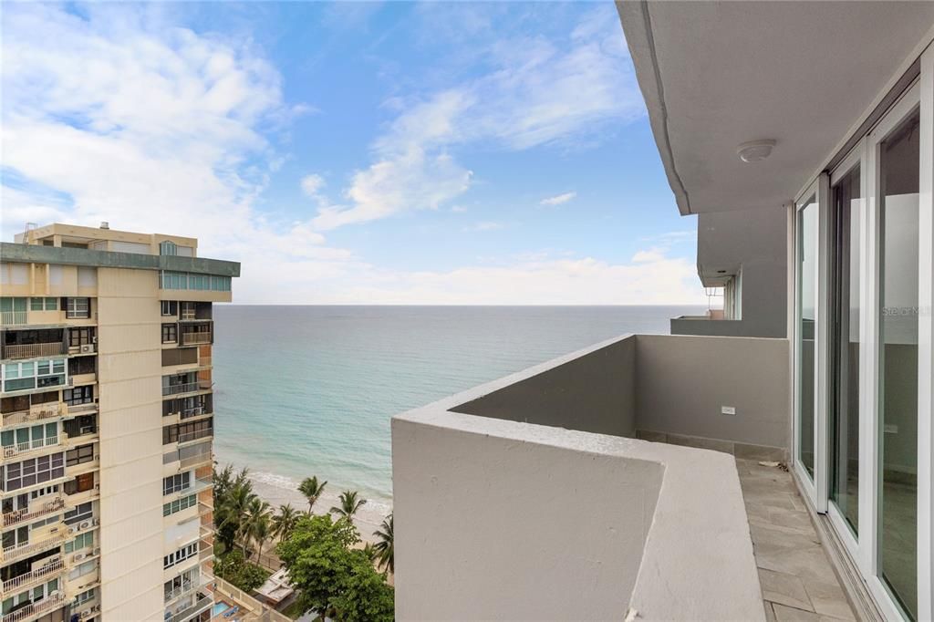 Balcony at Master Bedroom.