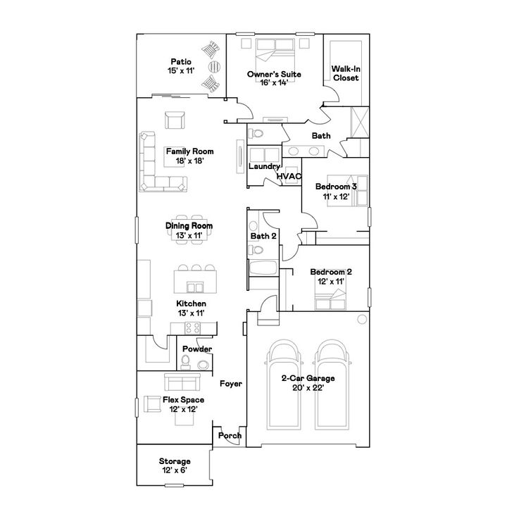 Active With Contract: $442,545 (3 beds, 2 baths, 2145 Square Feet)