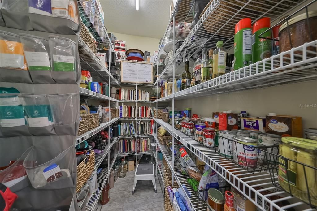 Spacious Pantry In Kitchen