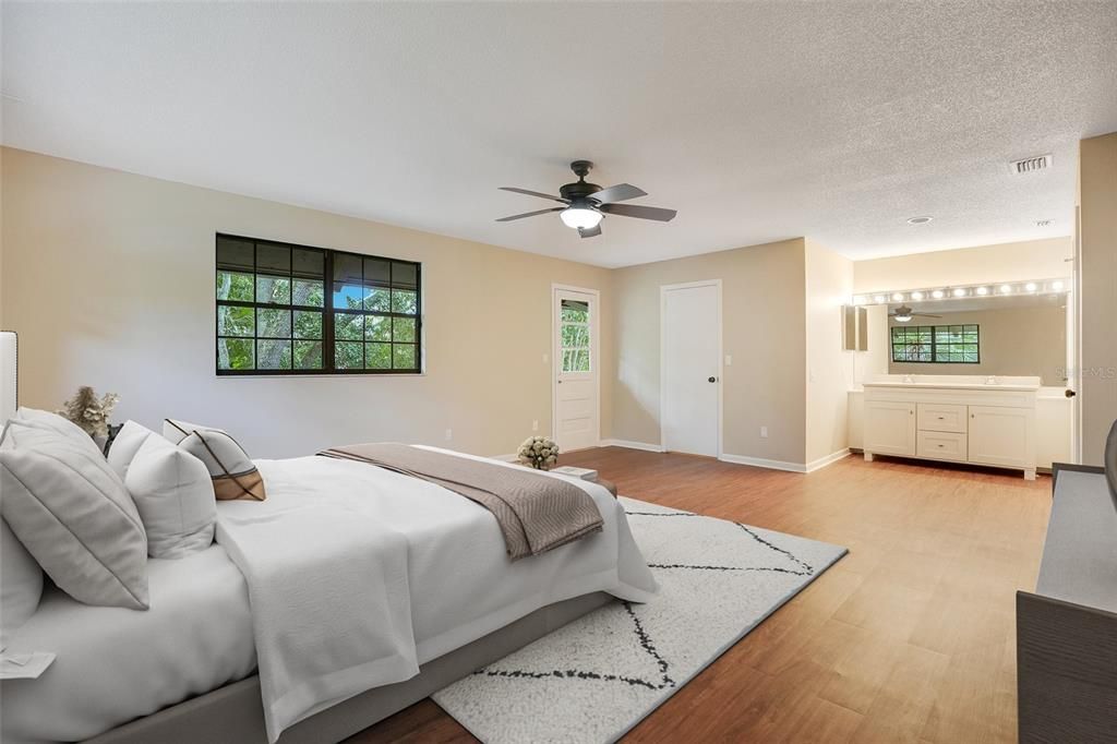 MASTER BEDROOM WITH ON SUITE BATHROOM