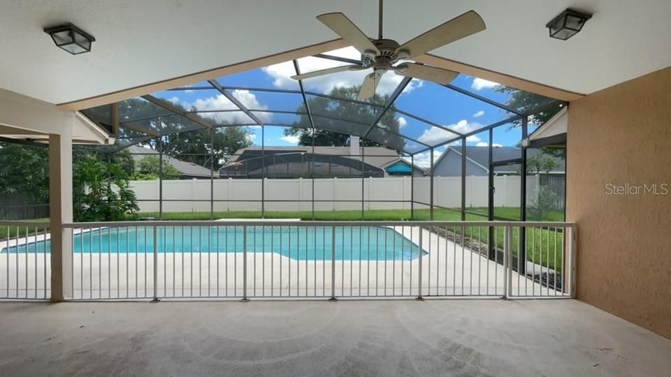 Pool Deck with Gate