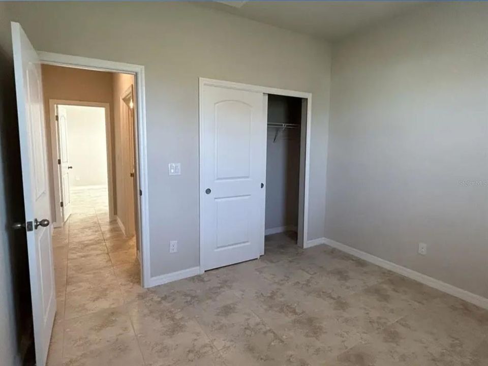 3rd Bedroom with closet