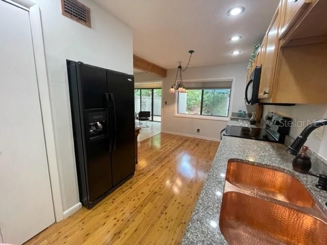 pantry space in kitchen