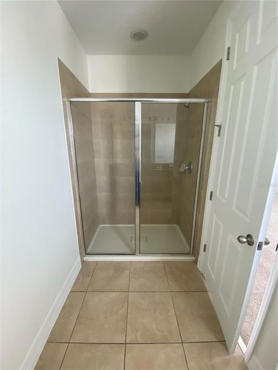 primary bathroom shower