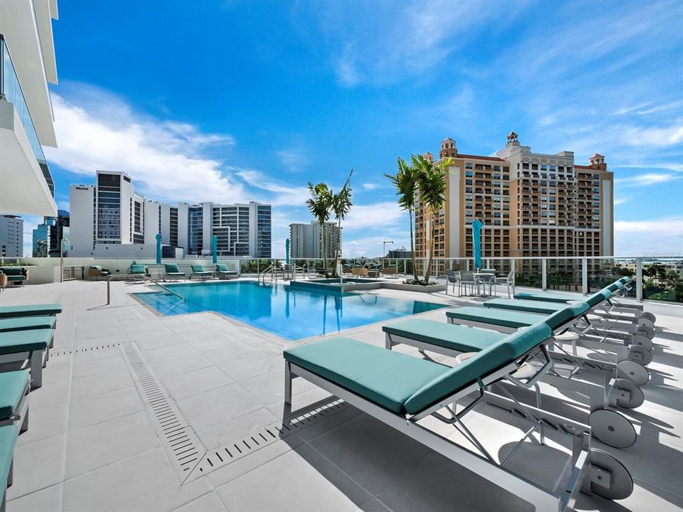 Sparkling Pool and Deck