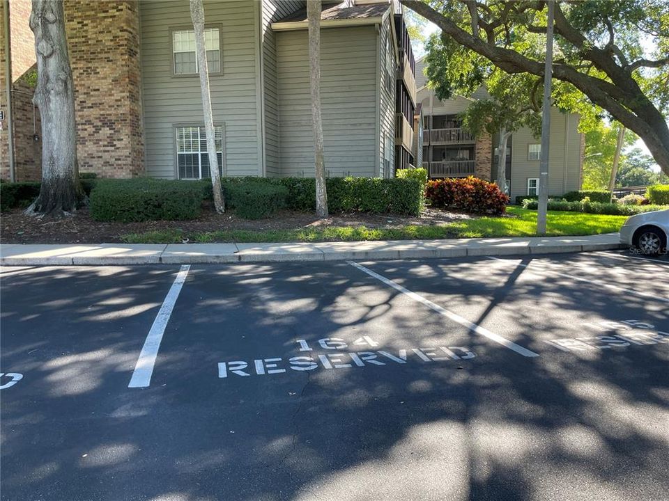 Reserved parking 164