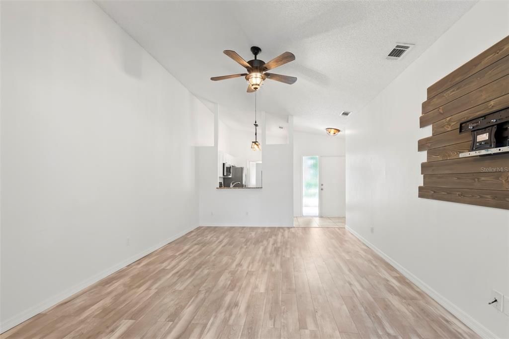 Primary Bedroom with sliders to the enclosed porch