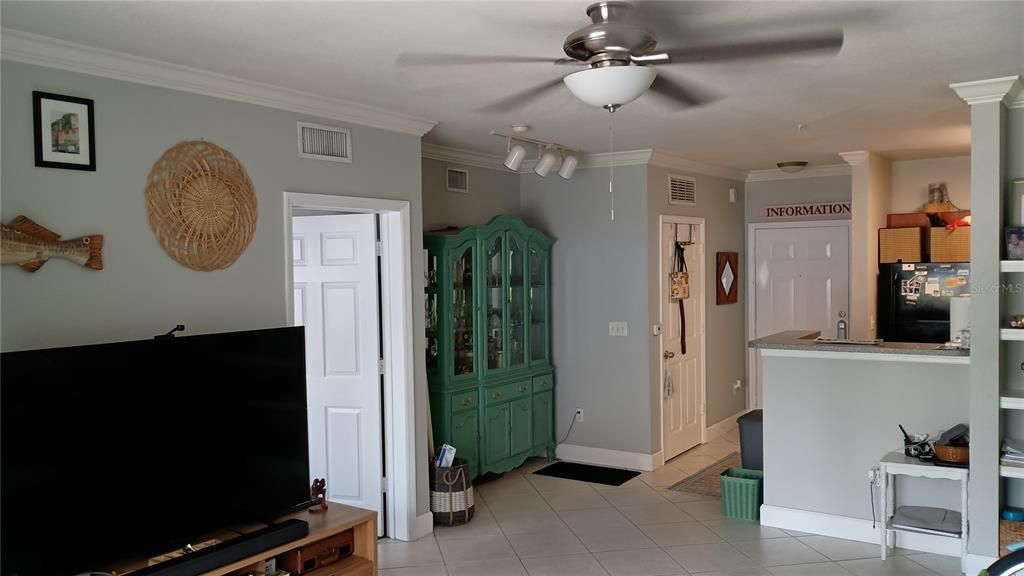 From Living Room towards Kitchen