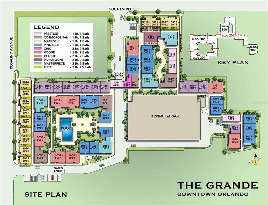 The Grande Downtown Site Plan