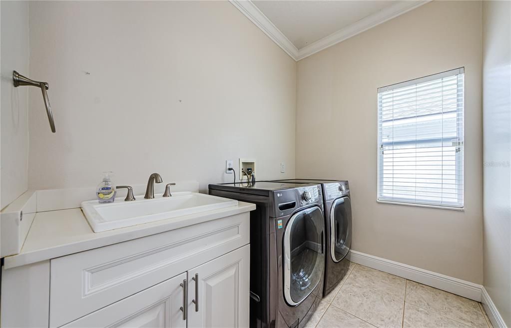 Inside Laundry Room