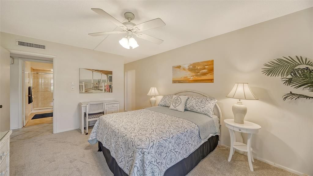 Primary bedroom features a nice walk-in closet.