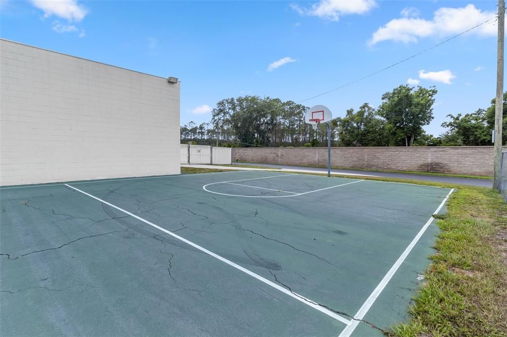 Tennis and pickleball court