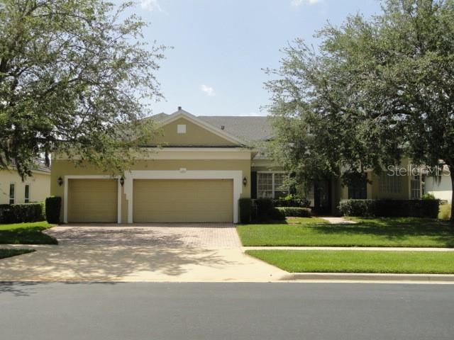 Front Exposure with 3 Car Garage