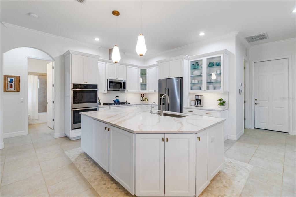 Oversized lot with large fenced backyard, enjoy family events, friends and all your fur babies with room to enjoy the year round weather in Florida