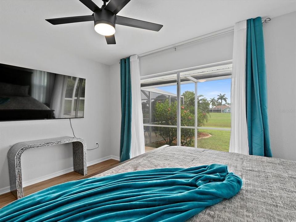 2nd bedroom (pool cage was replaced after pictures were taken)