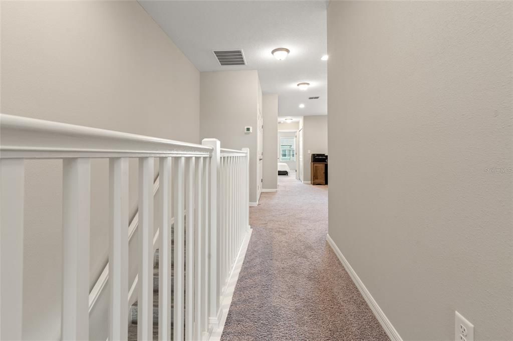 Hallway between Bedrooms