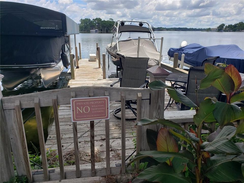 Boat slips for lease upon availability