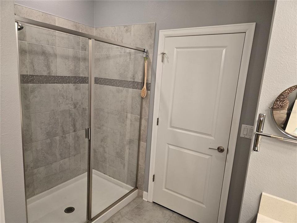 Primary bedroom shower