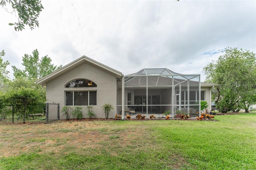 Large Backyard with Plenty of Room for a Future Pool