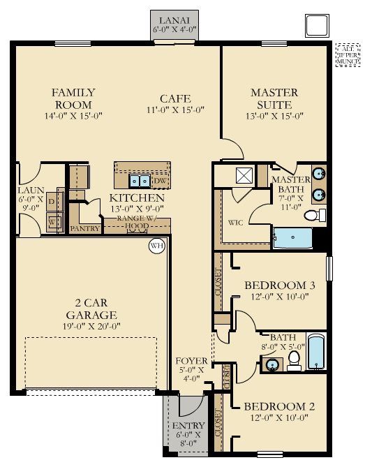 Active With Contract: $296,450 (3 beds, 2 baths, 1555 Square Feet)