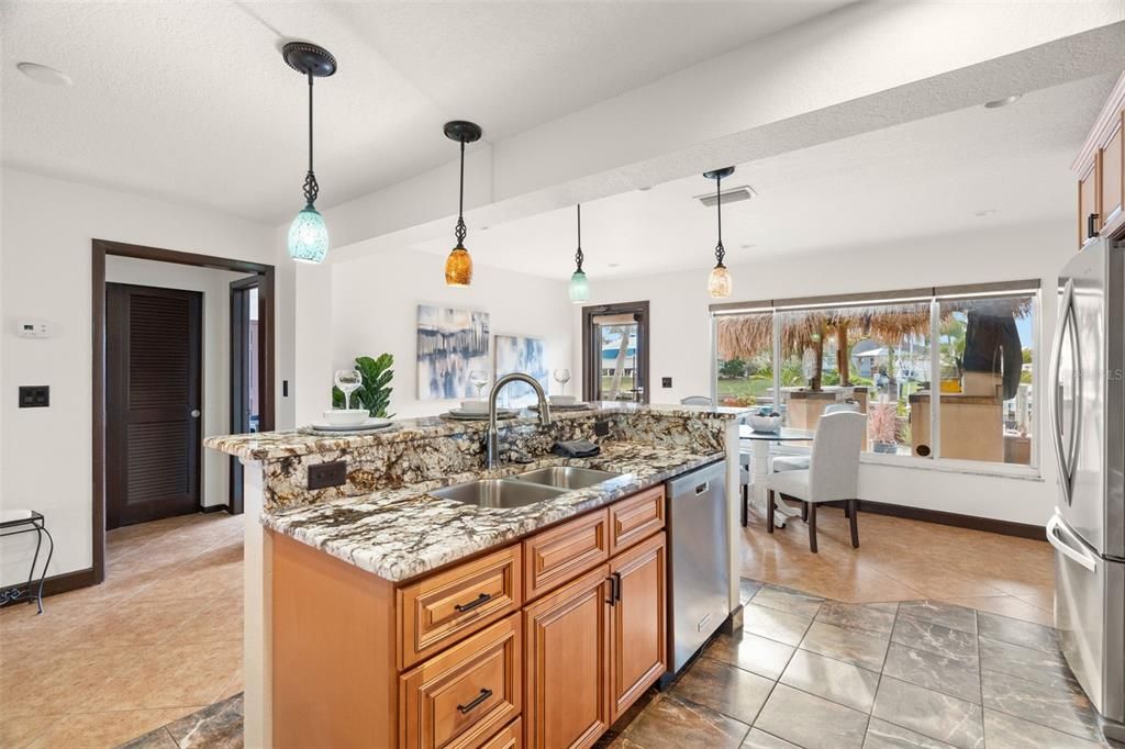 Kitchen - Breakfast Nook - Outdoor Living Space