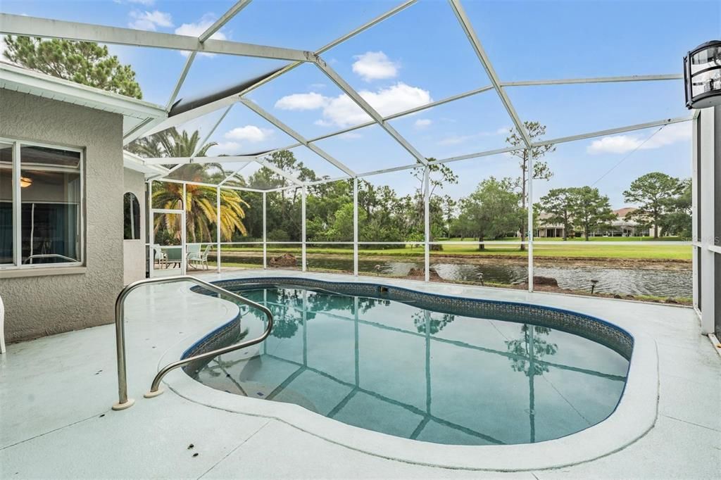 Saltwater Heated Pool