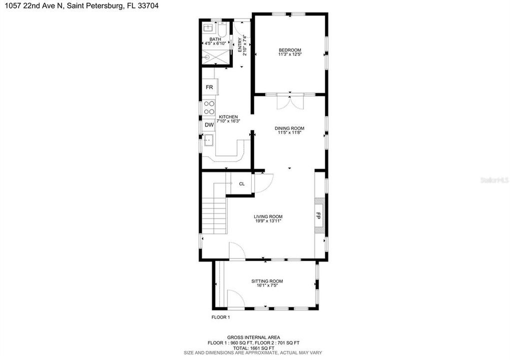 For Sale: $564,000 (3 beds, 2 baths, 1536 Square Feet)