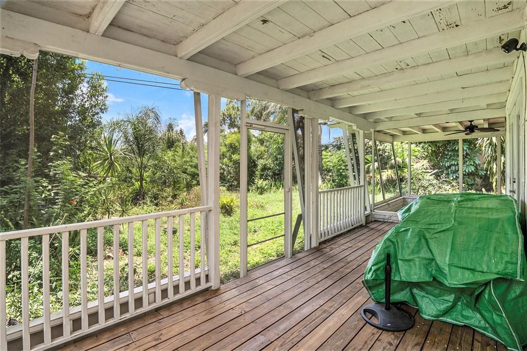 Patio off of Den