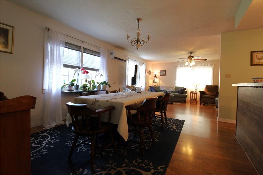 Dining Room Between Kitchen and Living Room