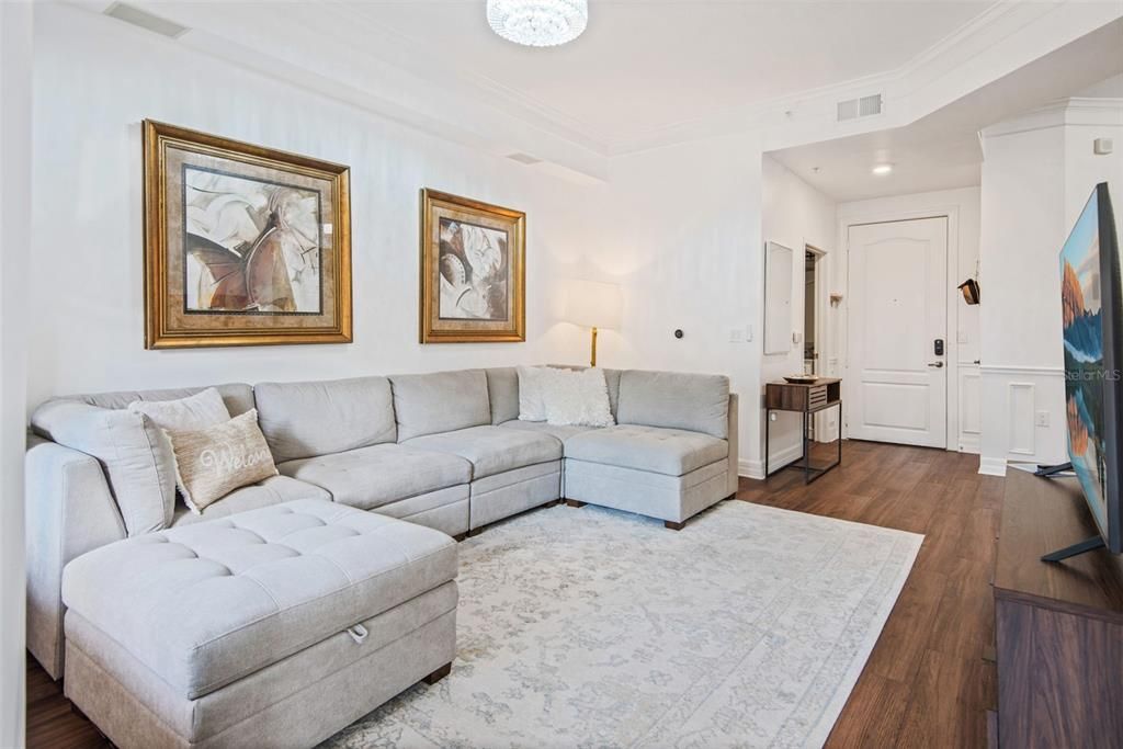 Livingroom toward front door