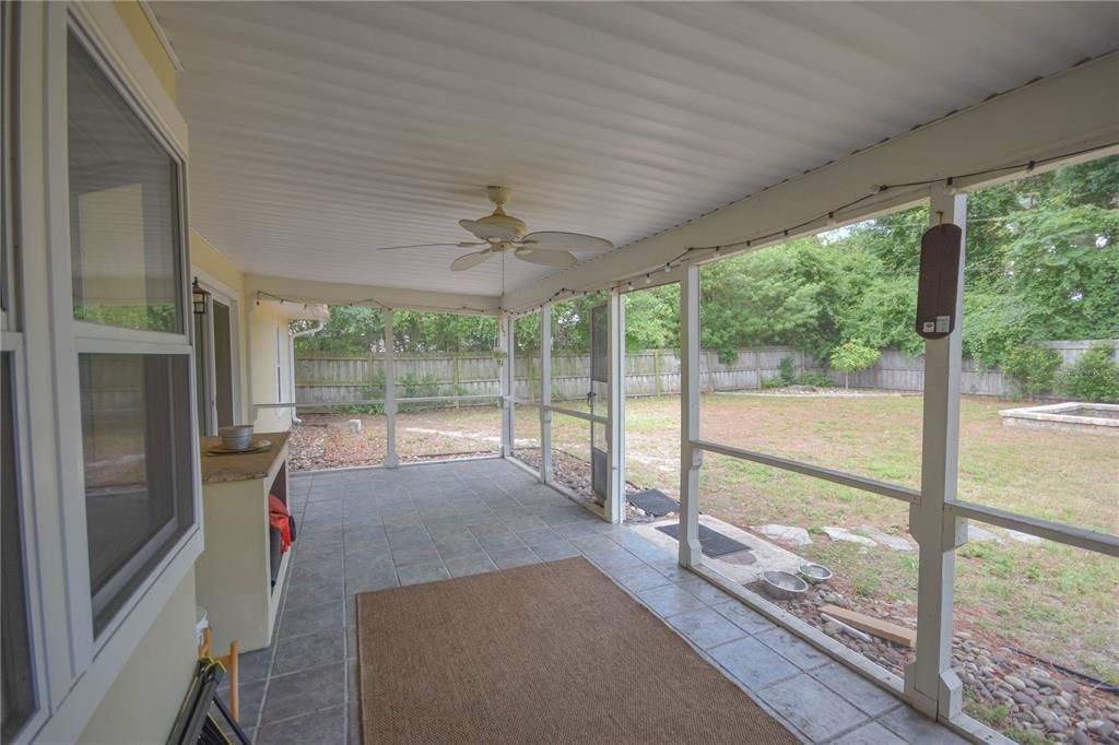 Screened/Covered Lanai