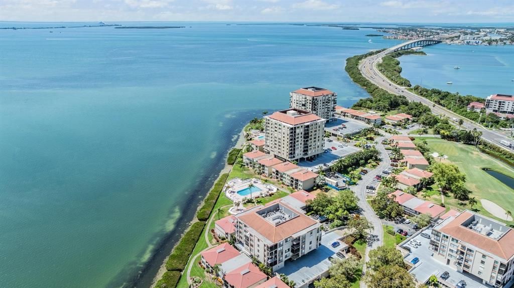 The bridge to St Pete beach