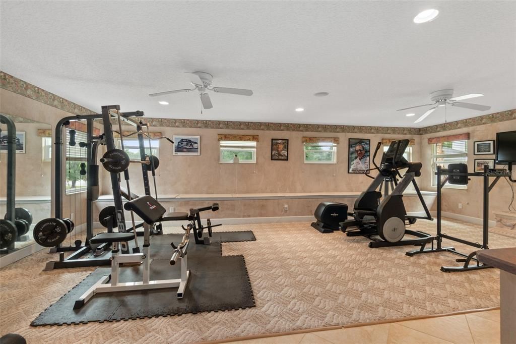 Gym, Also Bedroom 5