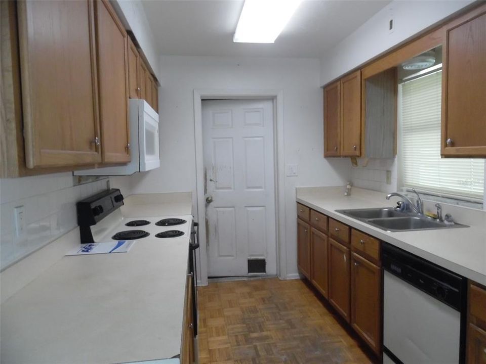 Galley Style Kitchen