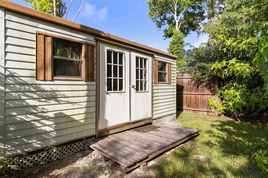 STORAGE SHED