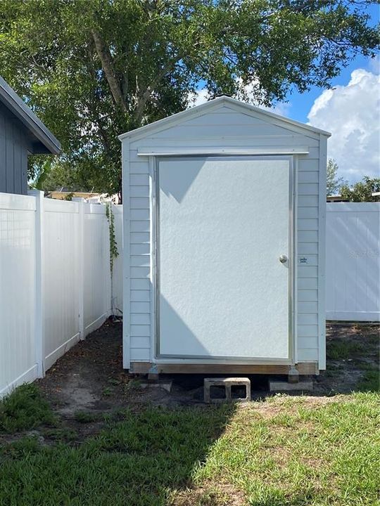 back yard shed