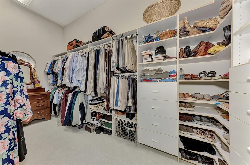 Huge Organized Walk-in closet