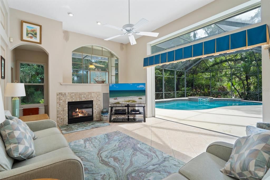 Family Room toward Pool