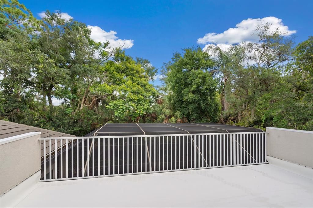 Balcony on 2nd level off Bonus Room