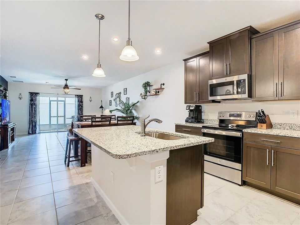 Spacious kitchen