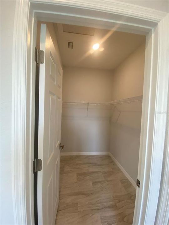 Primary walks-in closet