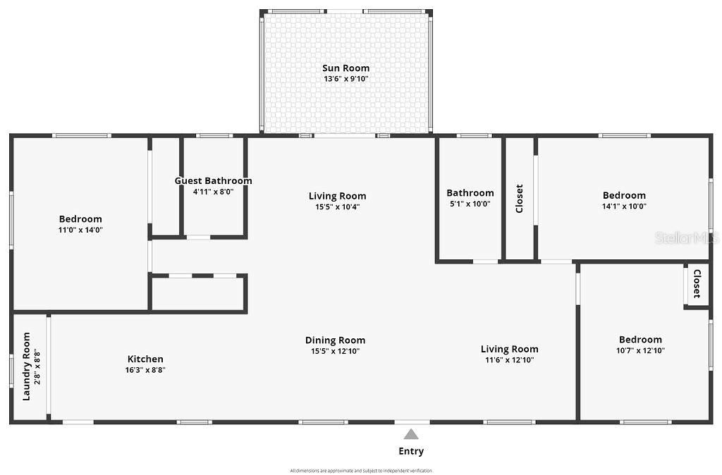 На продажу: $279,900 (3 спален, 2 ванн, 1340 Квадратных фут)