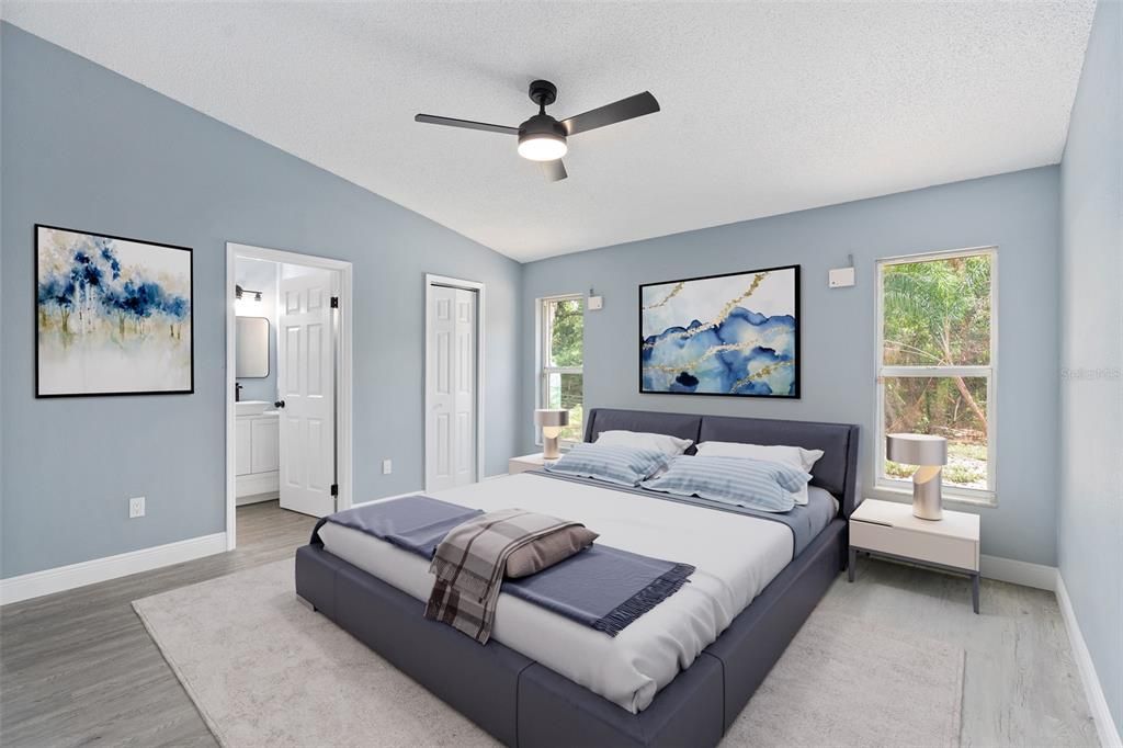 Elegant and Spacious Master BedroomElegant and Spacious Master Bedroom